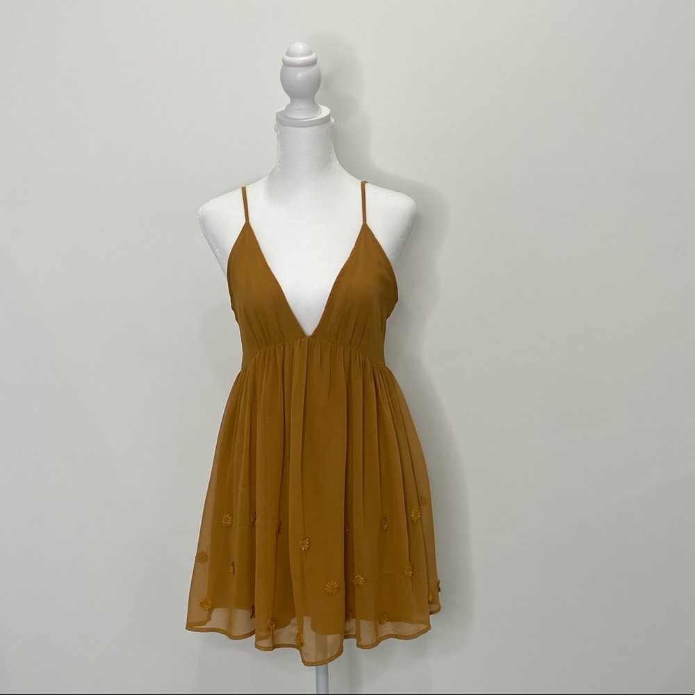 Women’s Spaghetti Strap Mini Dress, size Small